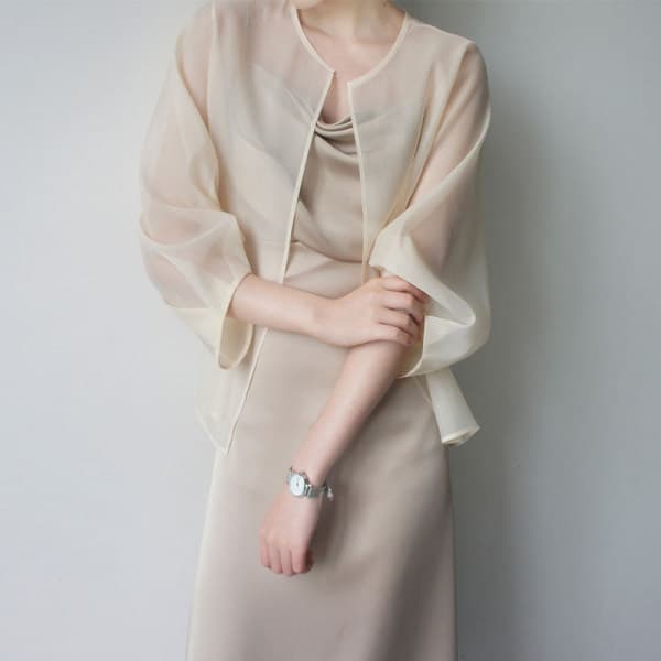Áo khoác chống nắng Organza
