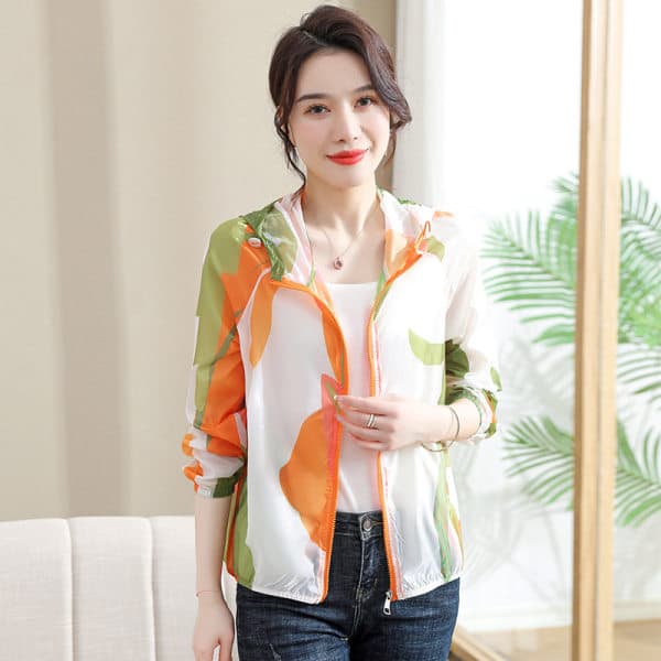 Áo chống nắng thời trang dáng rộng