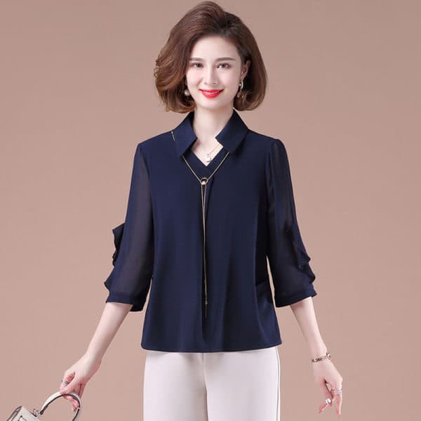 Áo sơ mi thanh lịch nhã nhặn
